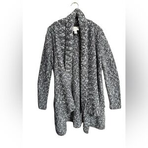 Hinge Grey and White Women's Cardigan